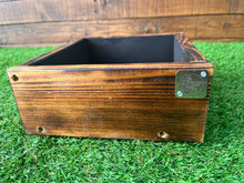 Cargar imagen en el visor de la galería, Maceta efecto quemado