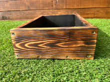 Cargar imagen en el visor de la galería, Maceta efecto quemado