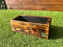 Cargar imagen en el visor de la galería, Maceta efecto quemado