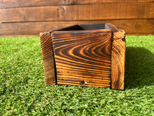 Cargar imagen en el visor de la galería, Maceta efecto quemado