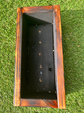 Cargar imagen en el visor de la galería, Maceta efecto quemado